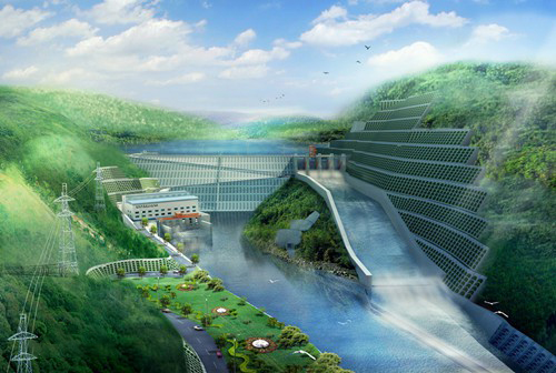 昌江老挝南塔河1号水电站项目